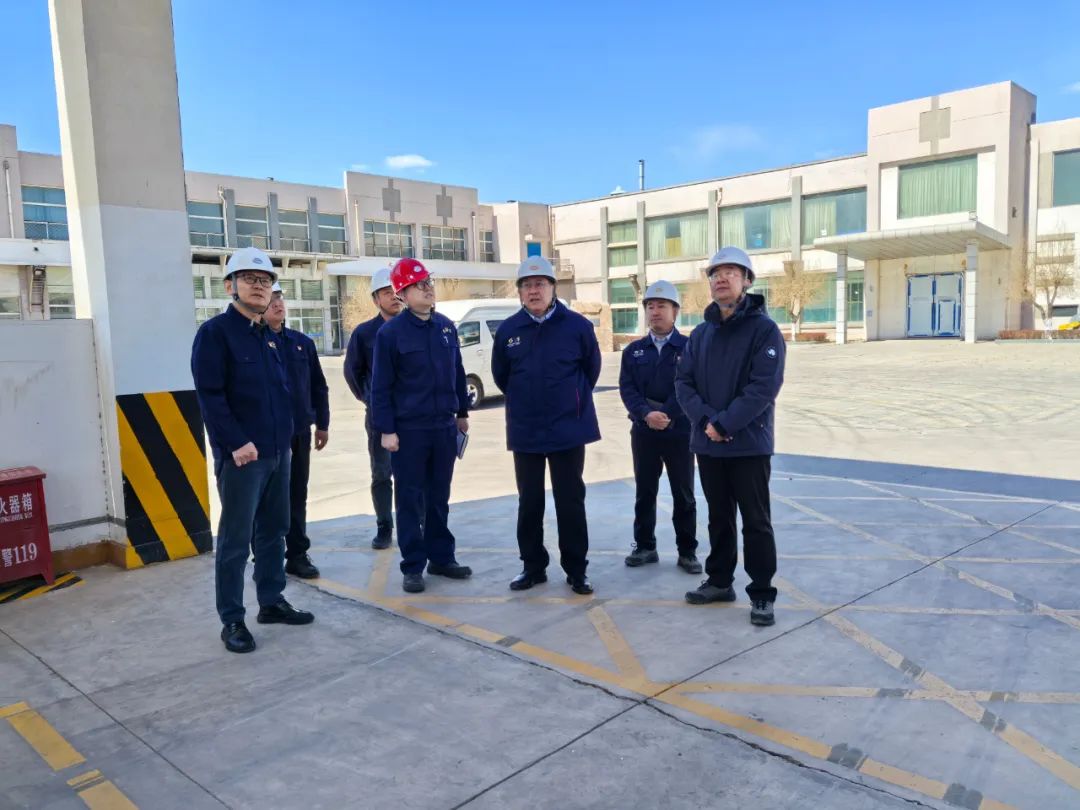 陈林董事长督导检查重点项目建设和安全环保工作