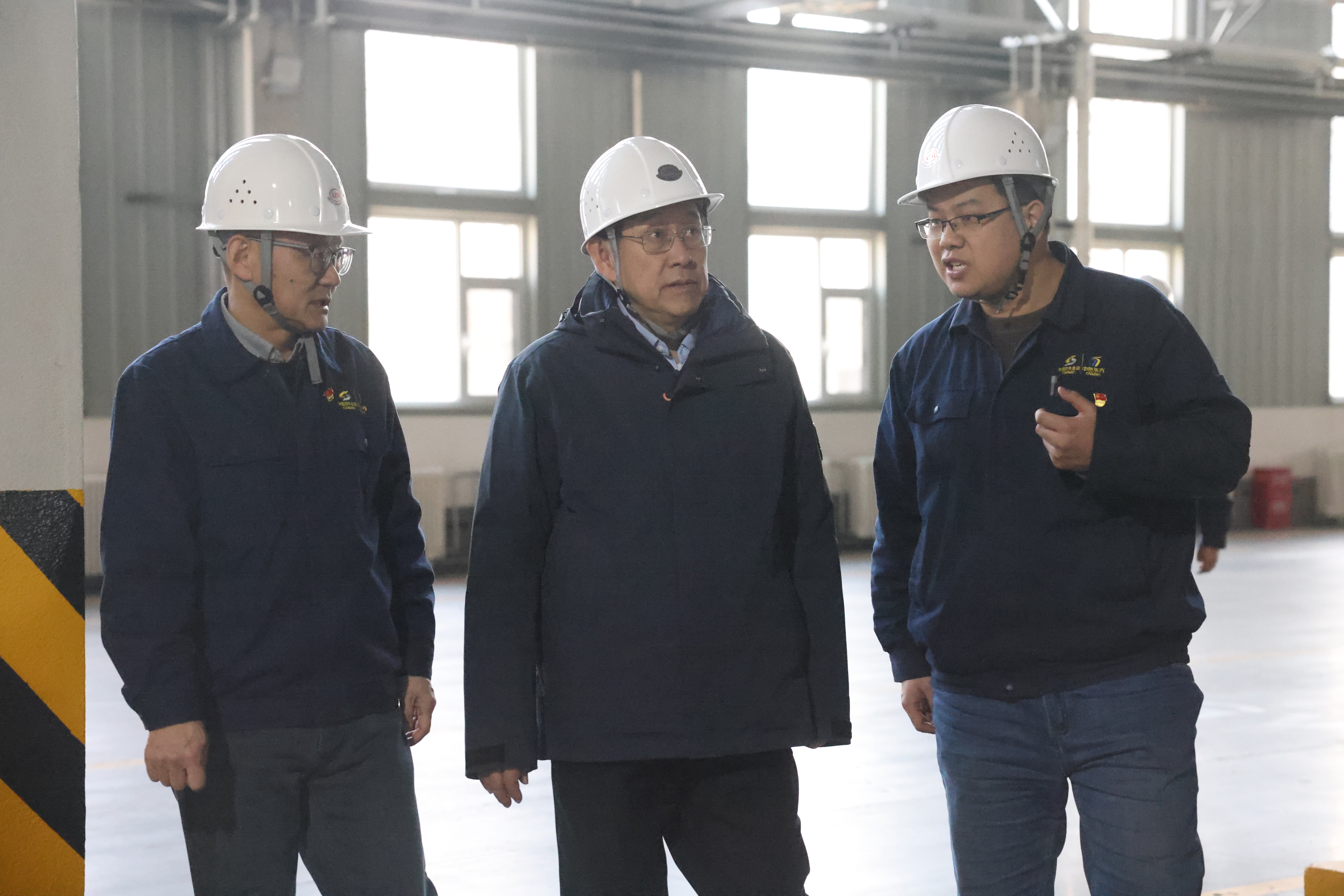 陈林董事长带队开展春节前安全环保检查